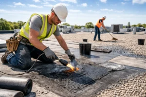 Built Up Roof Repair