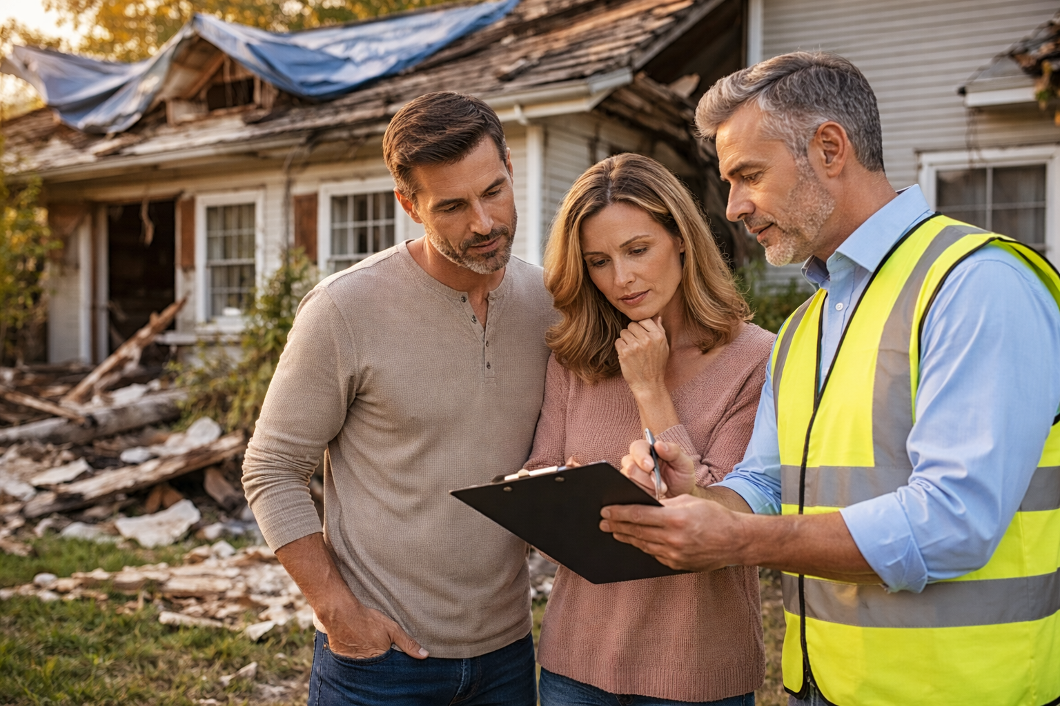 When Homeowners Typically Hire a Public Adjuster