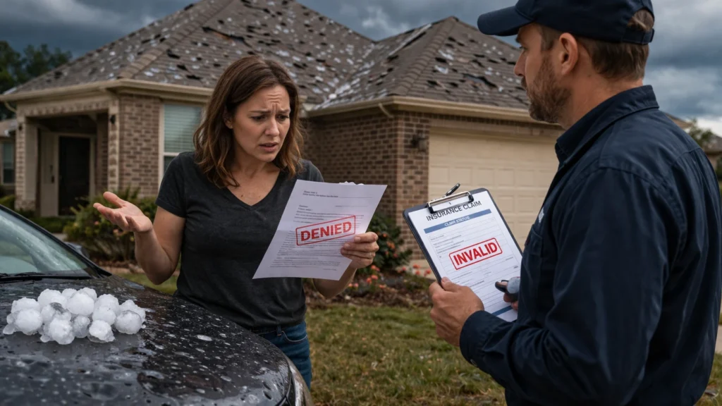 What to Do If Your Hail Claim Was Denied