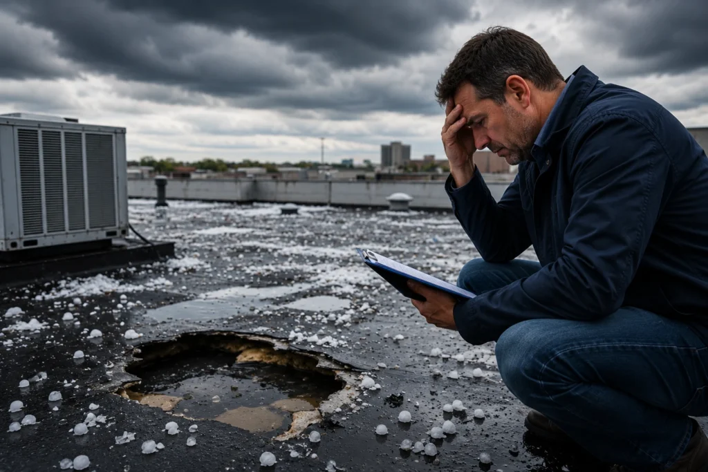 commercial hail damage insurance claim 3