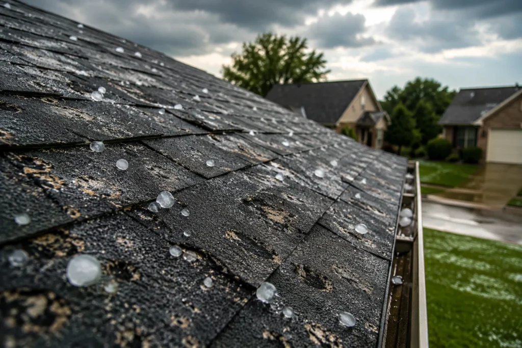 hail damage on roof insurance claim 2