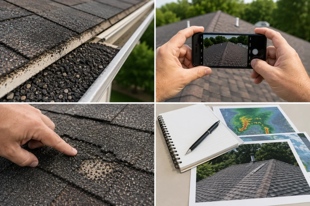 roof granule loss insurance claim guide 3