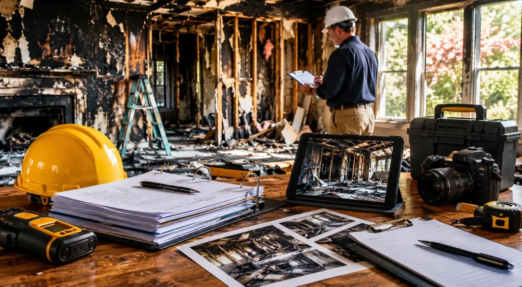 fire damage estimate dispute 3