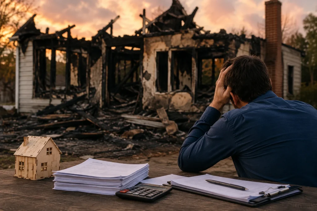 house fire insurance payout 2
